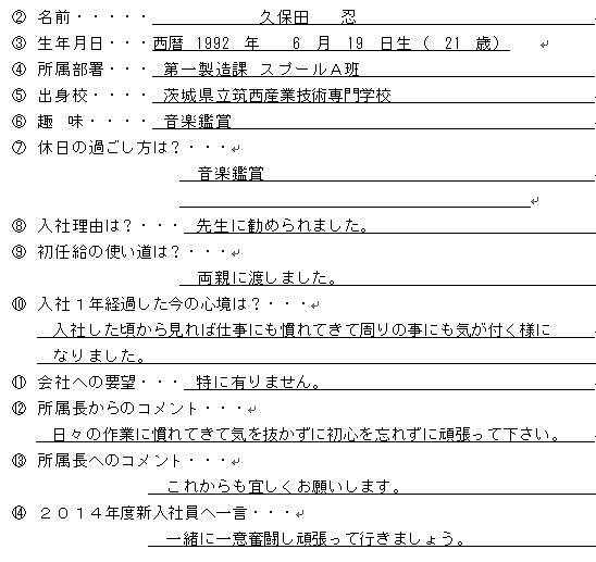 メンバー自己紹介の記事 | スタッフブログ｜油圧機器・油圧機器部品の